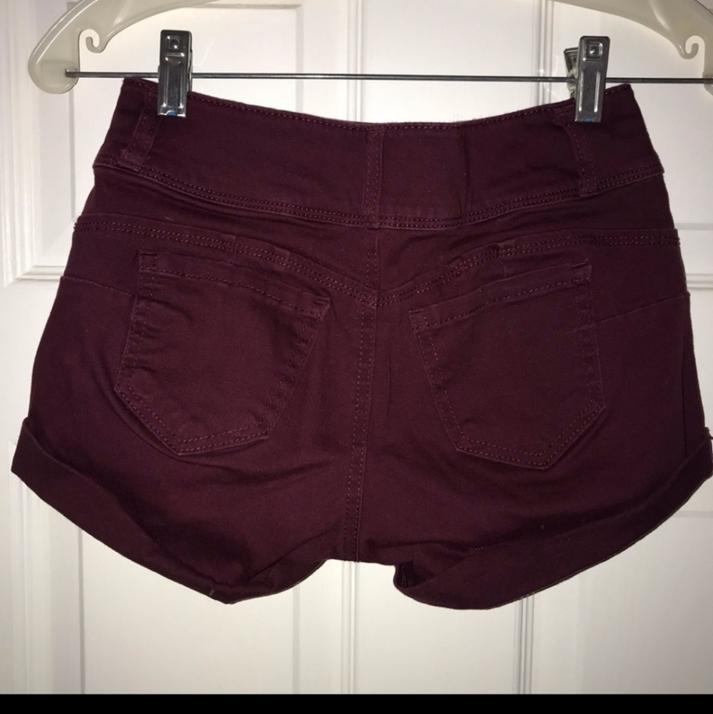 Wax Jean Shorts